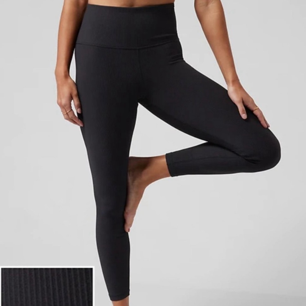 Athleta Elation Rib Tight Legging - Back Small